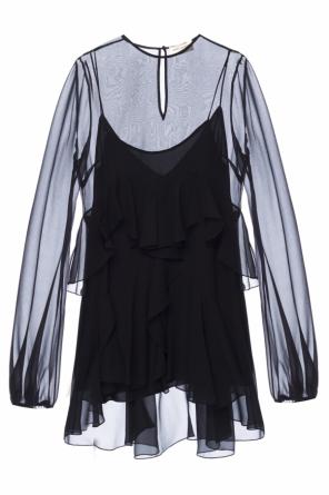 Ruffle dress, zdjęcie 1 Ruffle dress od Saint Laurent